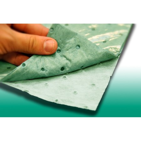 Spilfyter Universal Green Oil and Water Absorbent Pad