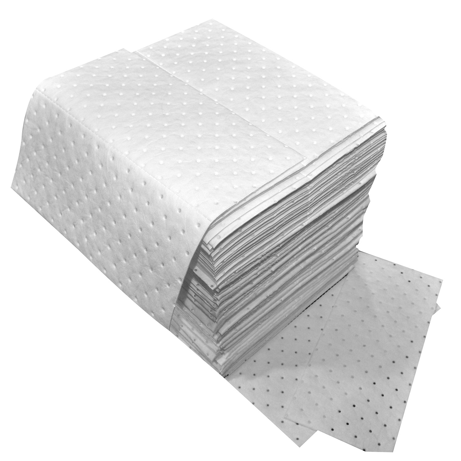 Oil Only White Absorbent Pads MW by Spilfyter Z-72